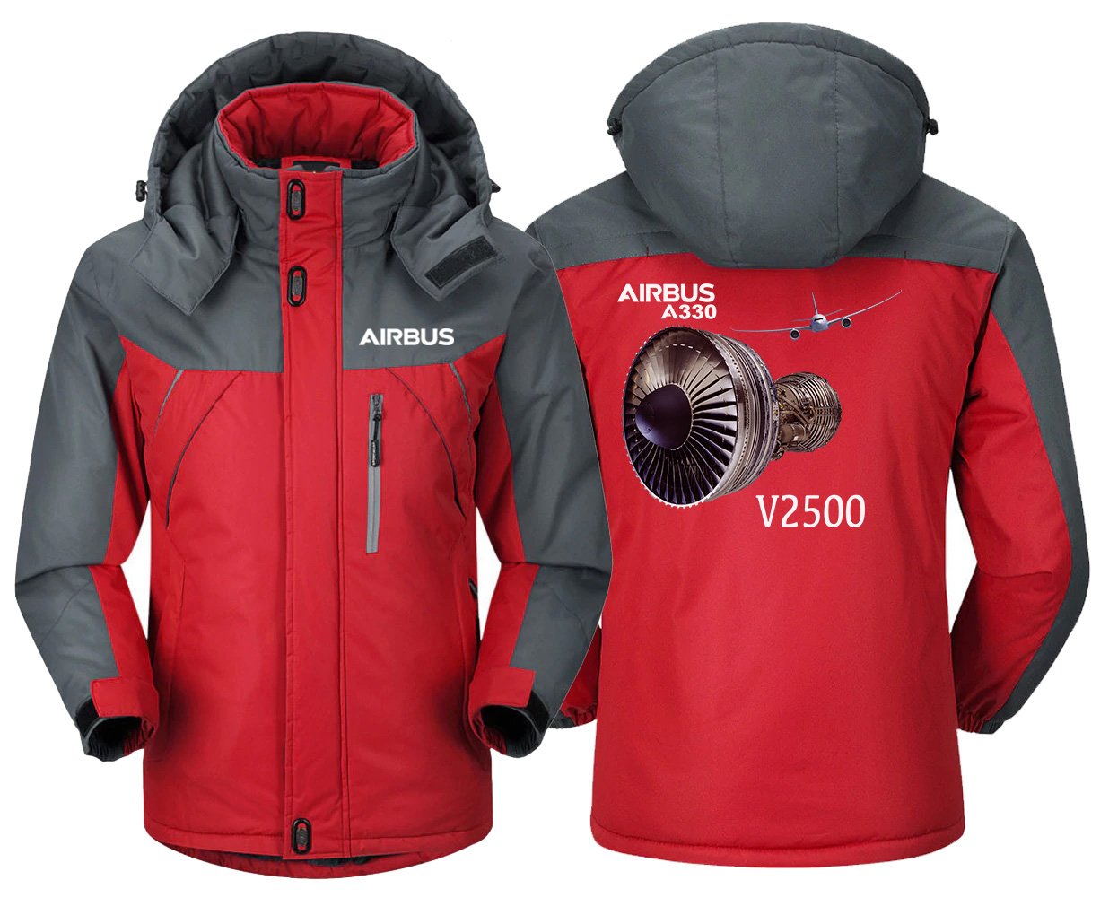 AIRBUS A330 V2500 DESIGNED WINDBREAKER THE AV8R