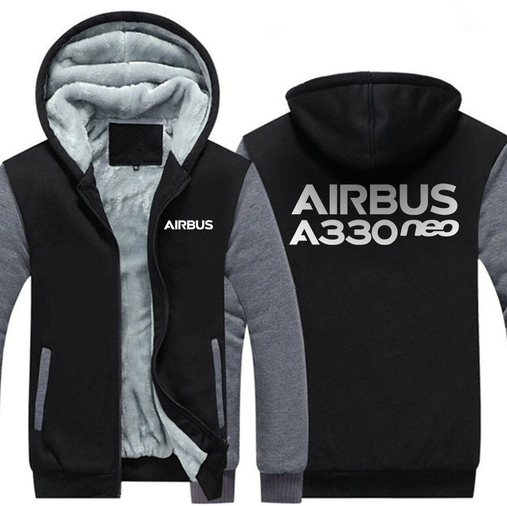 AIRBUS A330NEO DESIGNED ZIPPER SWEATERS THE AV8R