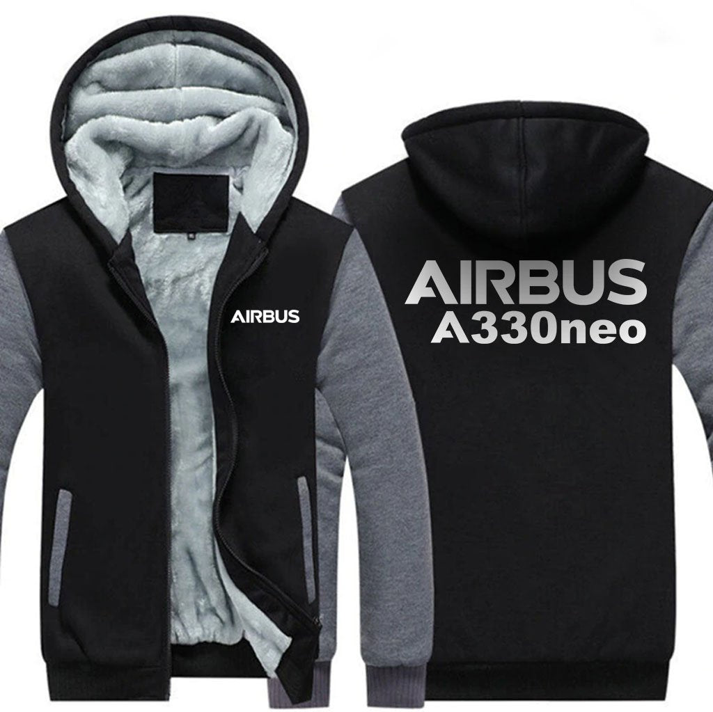 AIRBUS A330NEO DESIGNED ZIPPER SWEATERS THE AV8R