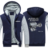 Thumbnail for AIRBUS A330NEO TRENT 7000 DESIGNED ZIPPER SWEATERS THE AV8R