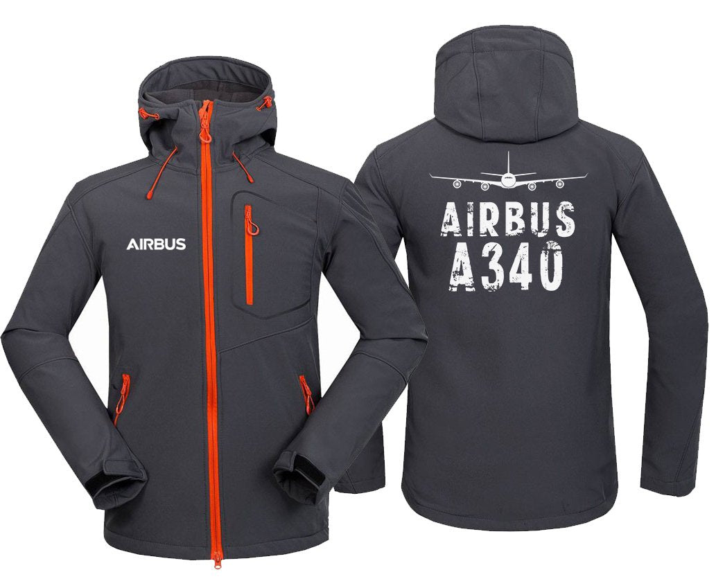 AIRBUS A340 DESIGNED FLEECE THE AV8R