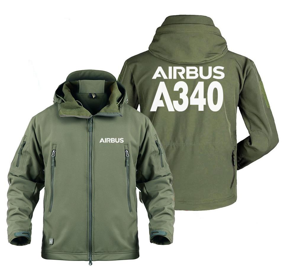 AIRBUS A340 DESIGNED MILITARY FLEECE THE AV8R