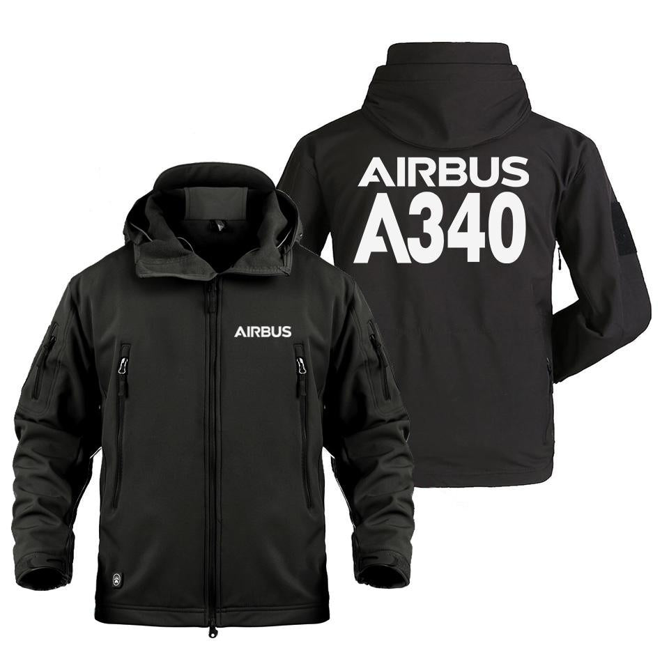 AIRBUS A340 DESIGNED MILITARY FLEECE THE AV8R