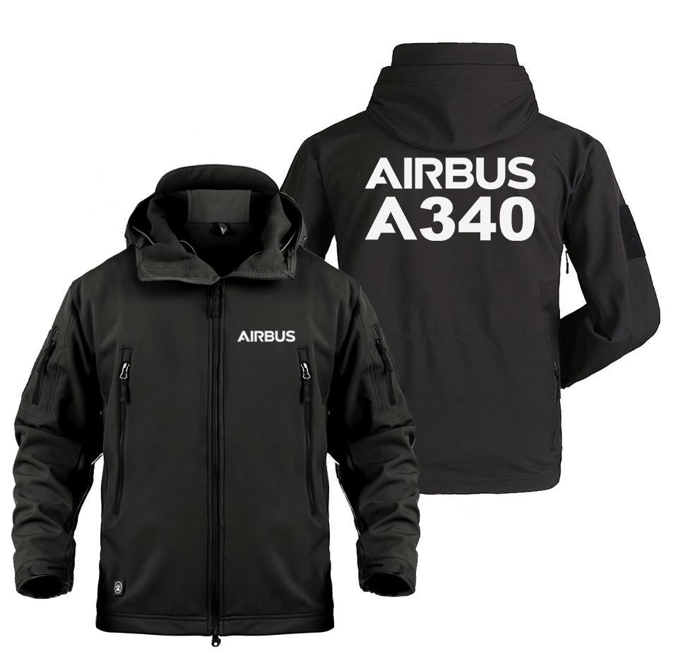 AIRBUS A340 DESIGNED MILITARY FLEECE THE AV8R