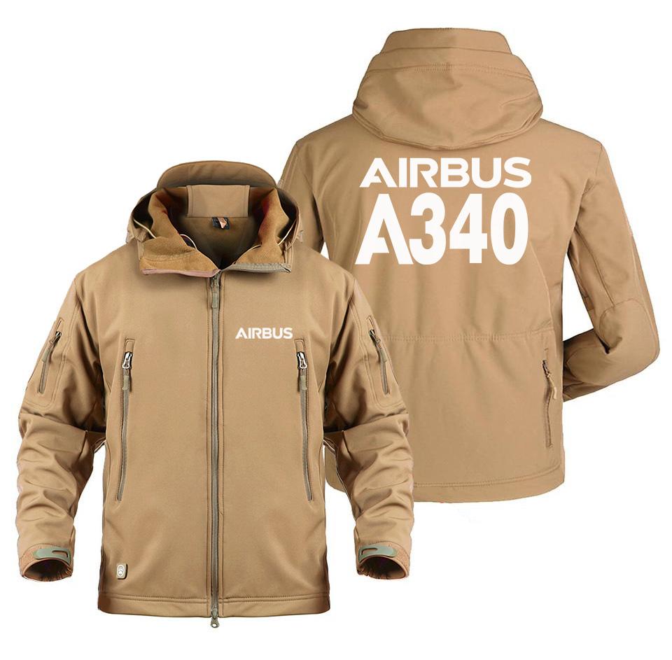 AIRBUS A340 DESIGNED MILITARY FLEECE THE AV8R