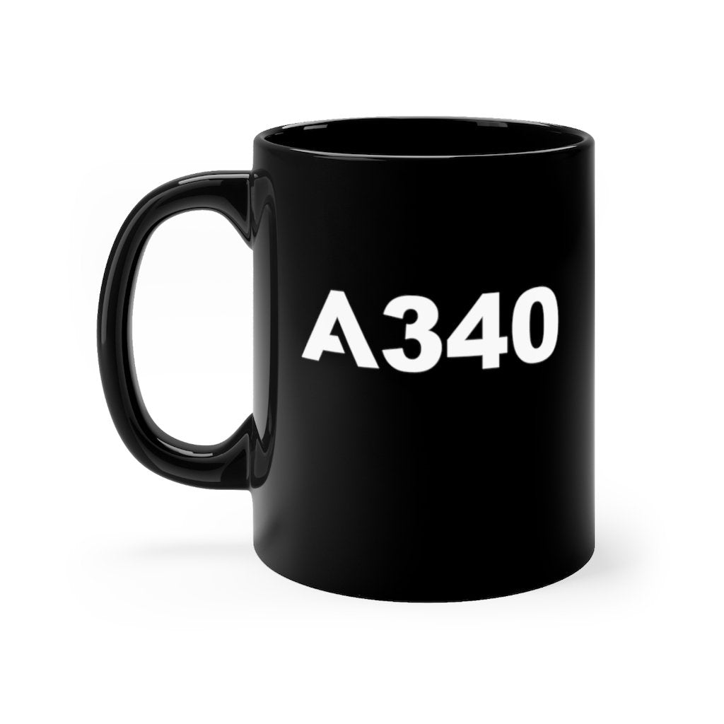 AIRBUS A340  DESIGNED MUG Printify