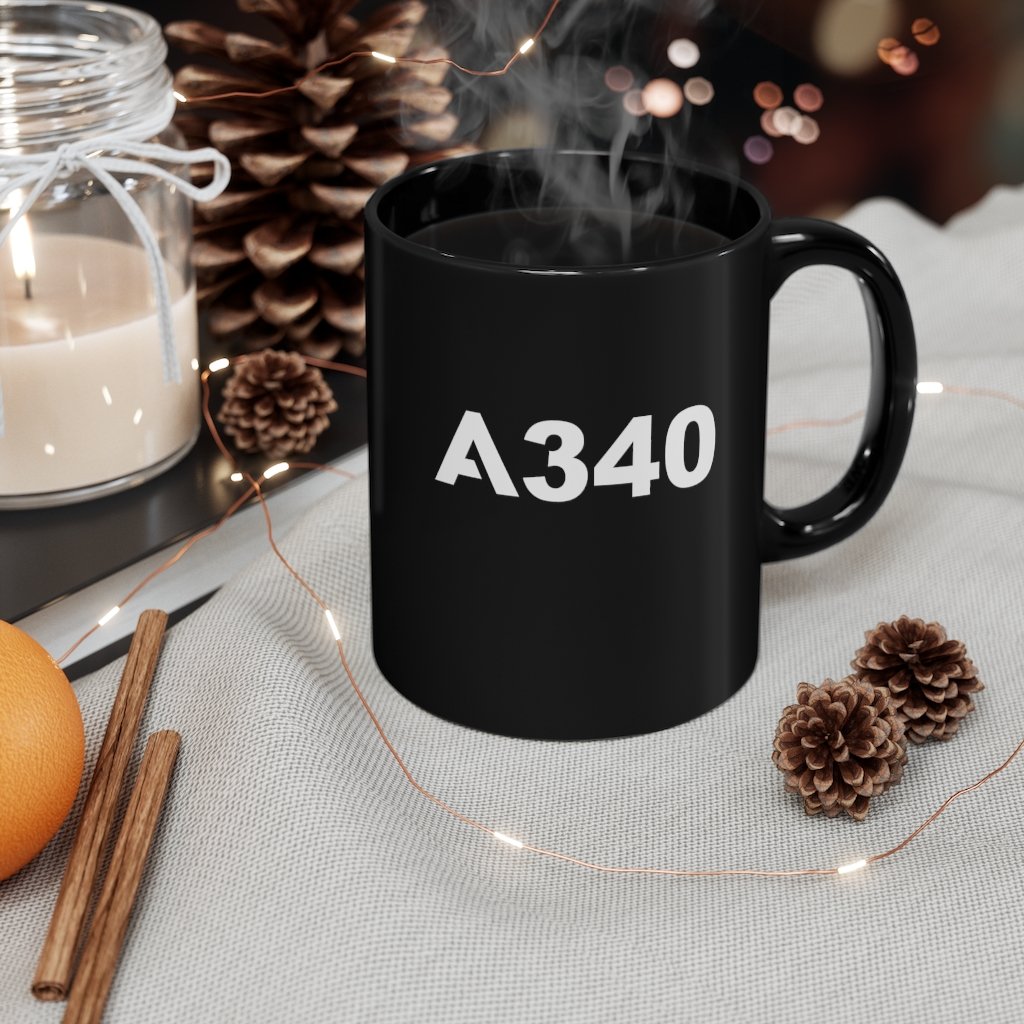 AIRBUS A340  DESIGNED MUG Printify