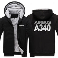 Thumbnail for AIRBUS A340 DESIGNED ZIPPER SWEATERS THE AV8R