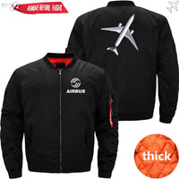 Thumbnail for AIRBUS A350 Ma-1 Bomber Jacket Flight Jacket Aviator Jacket THE AV8R