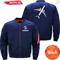 Thumbnail for AIRBUS A350 Ma-1 Bomber Jacket Flight Jacket Aviator Jacket THE AV8R