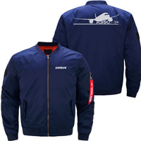 Thumbnail for AIRBUS A350 XWB Ma-1 Bomber Jacket Flight Jacket Aviator Jacket THE AV8R