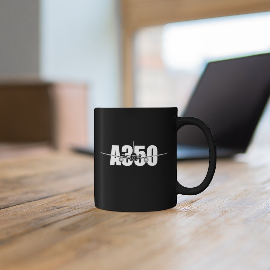 AIRBUS A350  DESIGNED MUG Printify