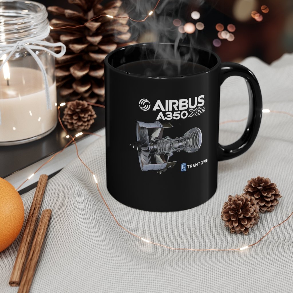 AIRBUS A350  DESIGNED MUG Printify