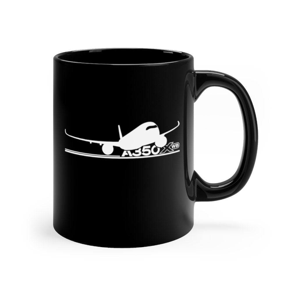 AIRBUS A350  DESIGNED MUG Printify