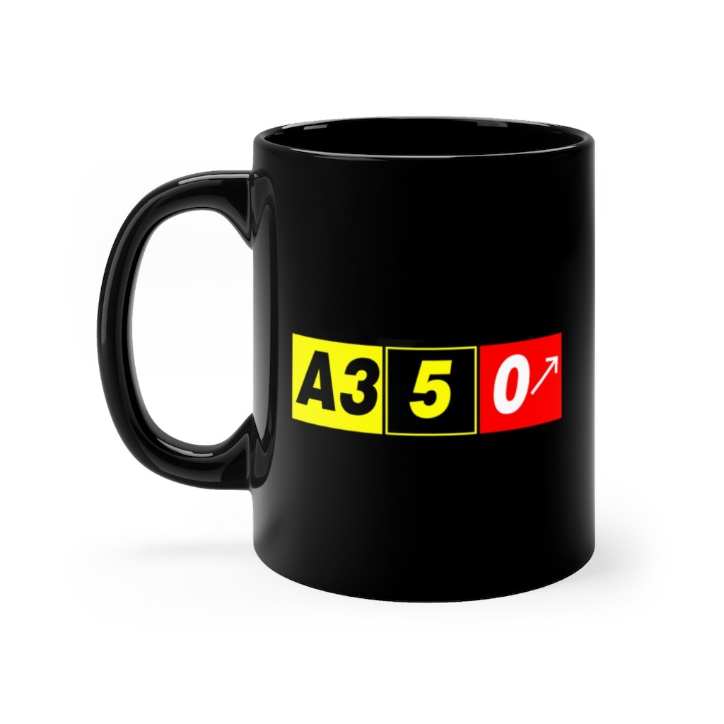 AIRBUS A350  DESIGNED MUG Printify