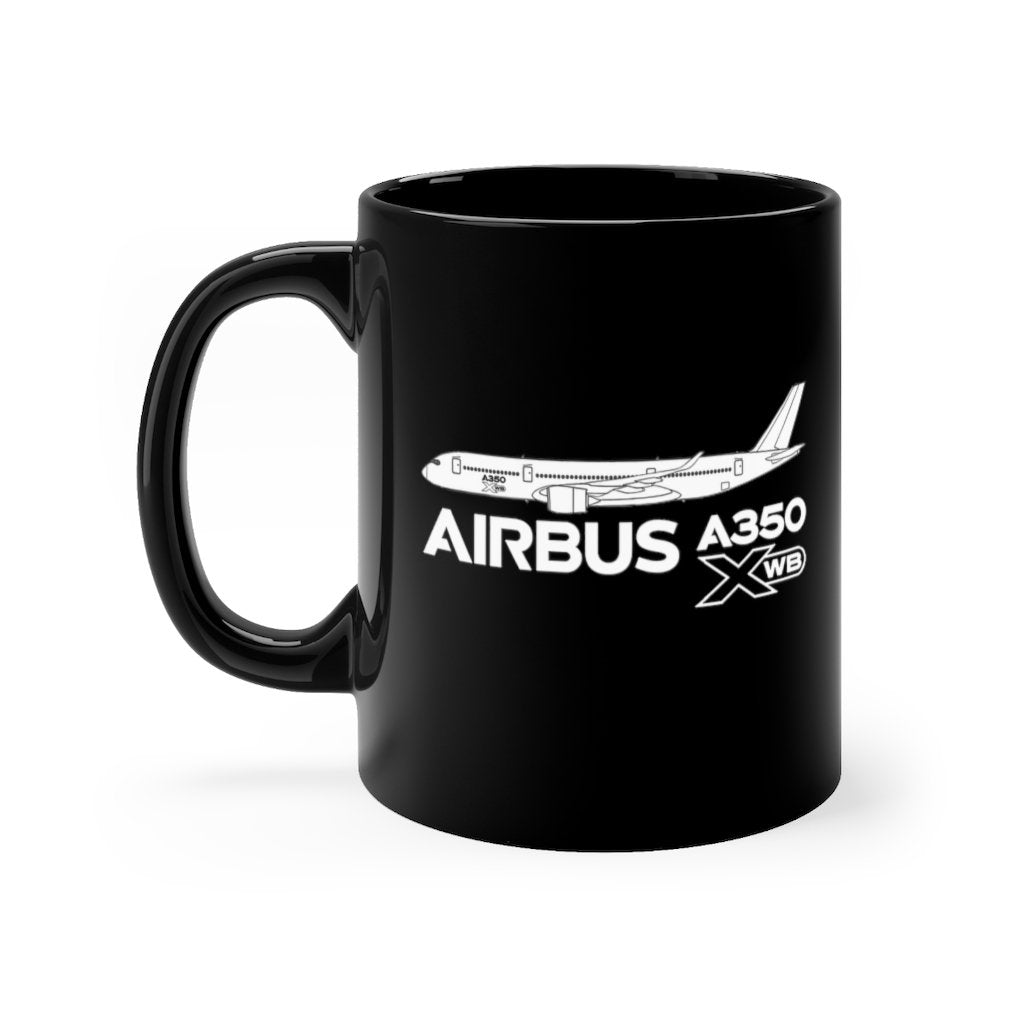 AIRBUS A350  DESIGNED MUG Printify