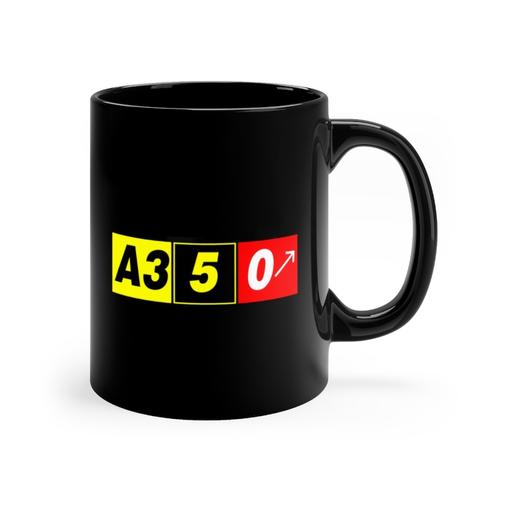 AIRBUS A350  DESIGNED MUG Printify