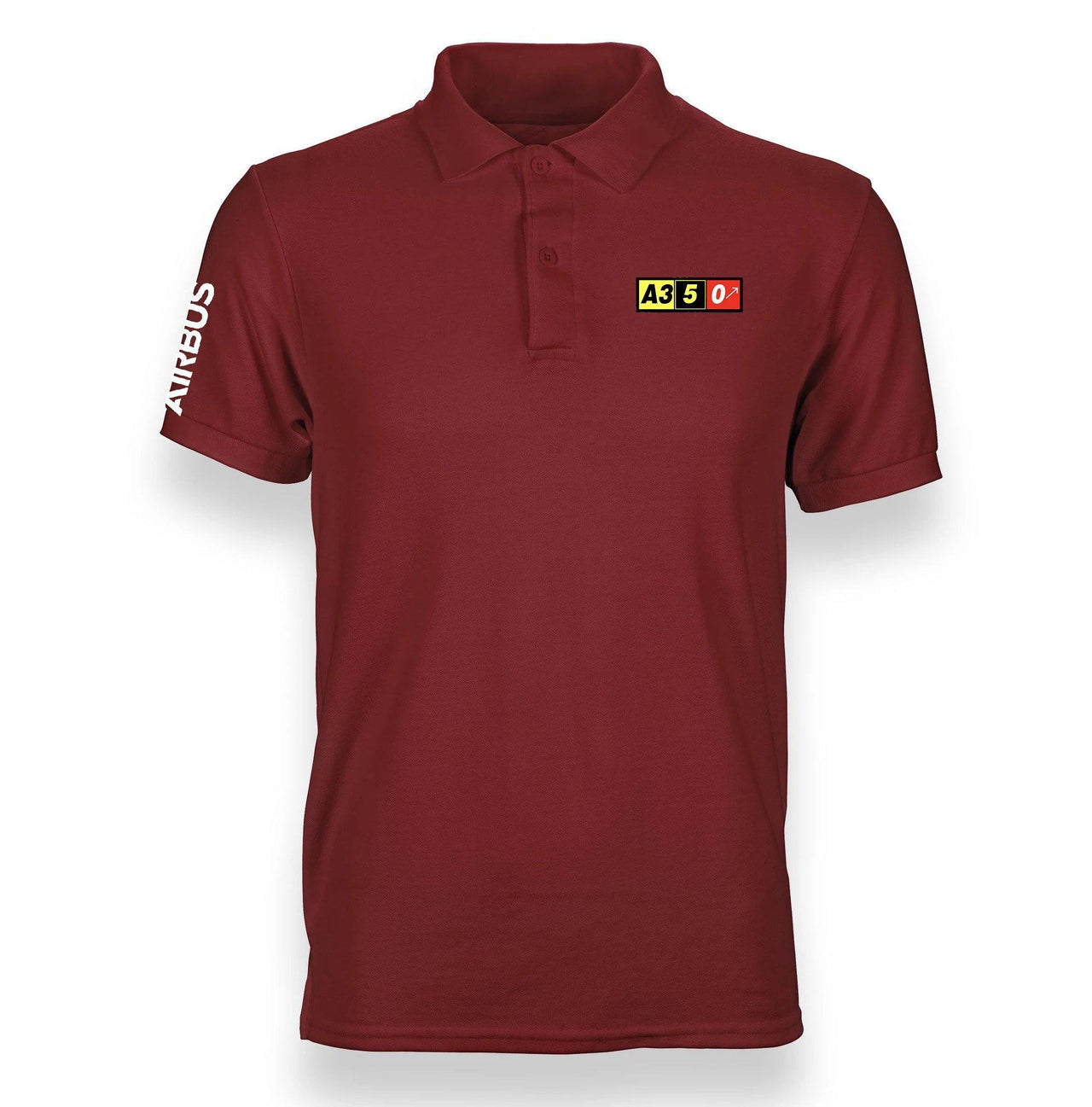 AIRBUS A350 DESIGNED POLO SHIRT THE AV8R