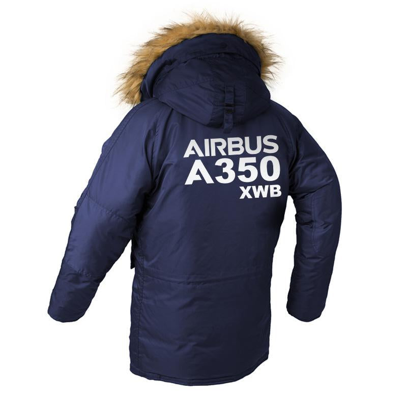 AIRBUS A350 DESIGNED WINTER N3B PUFFER COAT THE AV8R