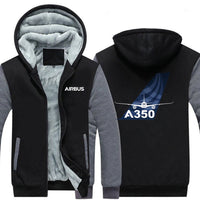 Thumbnail for AIRBUS A350 DESIGNED ZIPPER SWEATERS THE AV8R