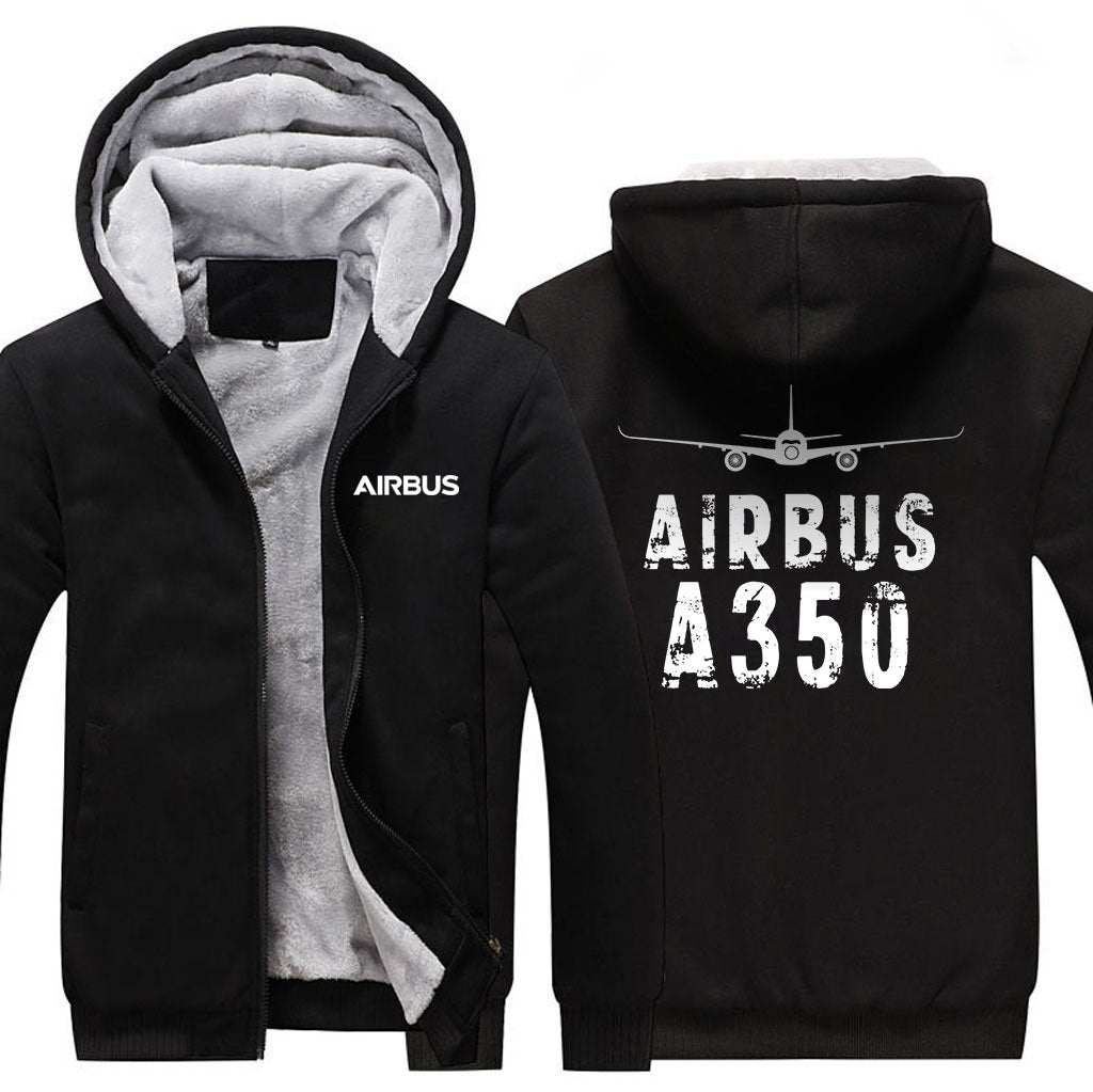 AIRBUS A350 DESIGNED ZIPPER SWEATERS THE AV8R