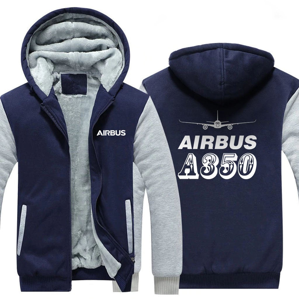 AIRBUS A350 DESIGNED ZIPPER SWEATERS THE AV8R