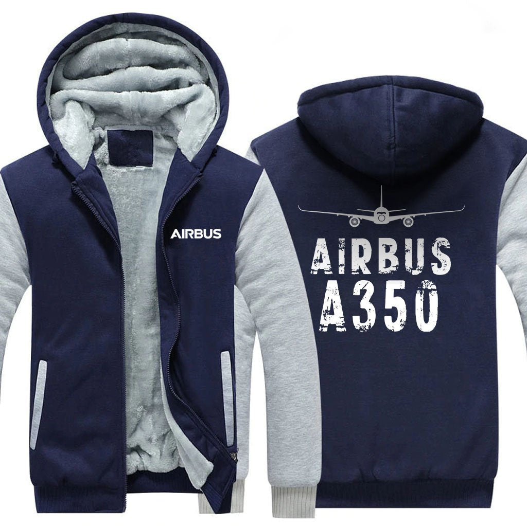 AIRBUS A350 DESIGNED ZIPPER SWEATERS THE AV8R