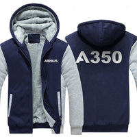 Thumbnail for AIRBUS A350 DESIGNED ZIPPER SWEATERS THE AV8R