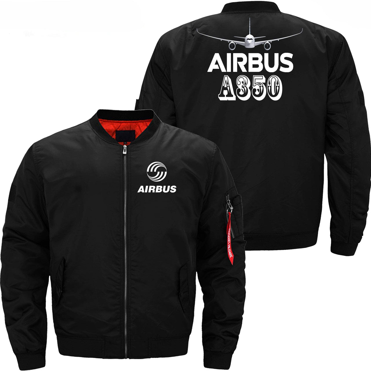 AIRBUS A350 Ma-1 Bomber Jacket Flight Jacket Aviator Jacket THE AV8R