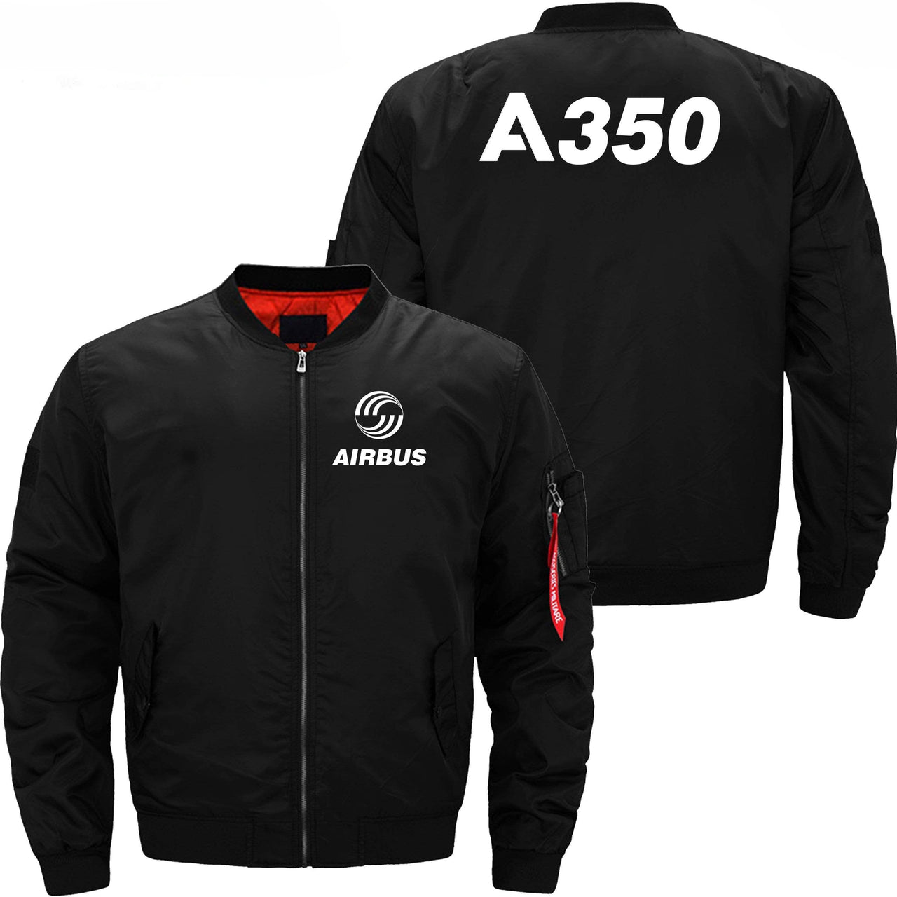 AIRBUS A350 Ma-1 Bomber Jacket Flight Jacket Aviator Jacket THE AV8R