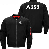 Thumbnail for AIRBUS A350 Ma-1 Bomber Jacket Flight Jacket Aviator Jacket THE AV8R