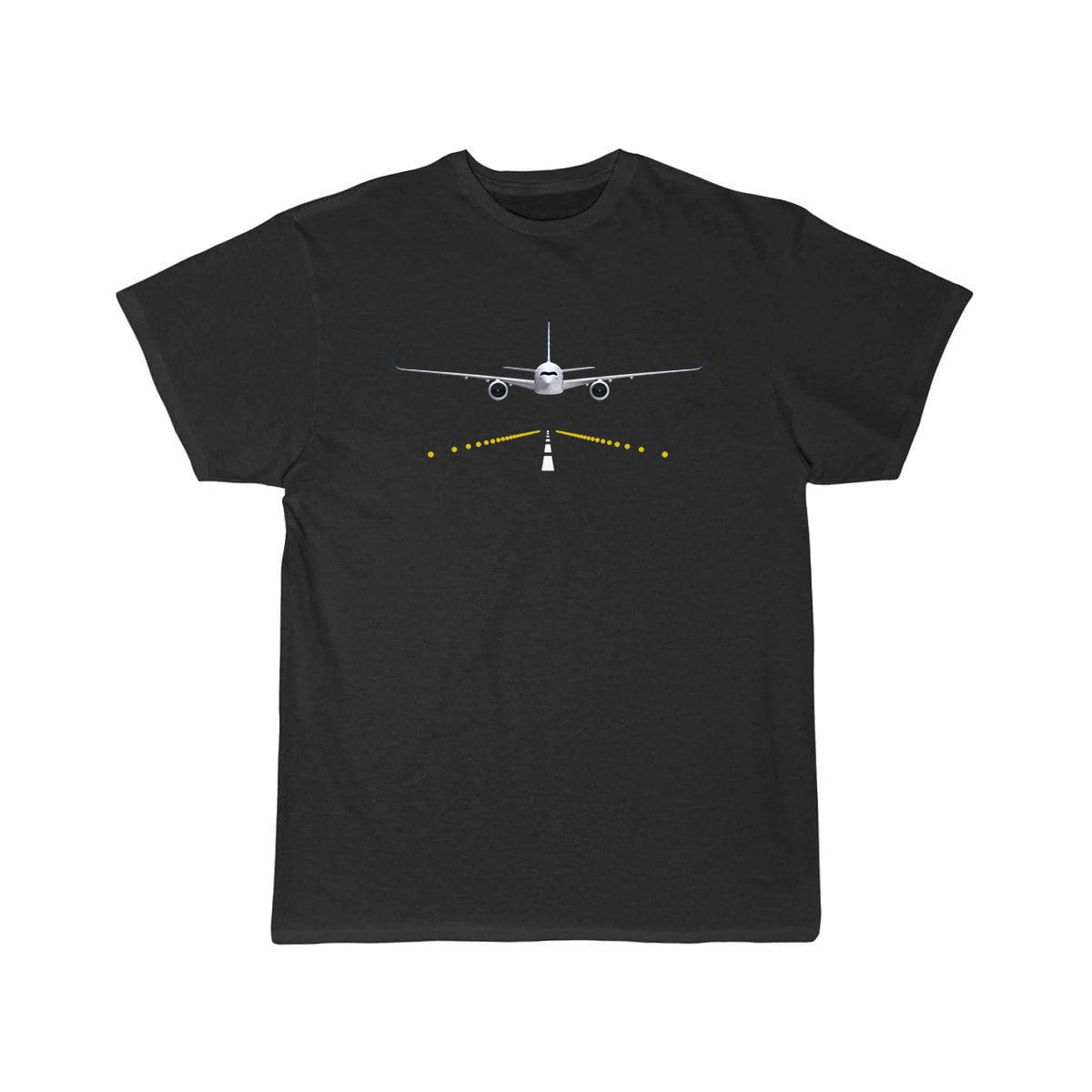 Airbus A350 Runway Light Aviation Pilot T-Shirt THE AV8R