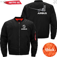 Thumbnail for AIRBUS A350XWB Ma-1 Bomber Jacket Flight Jacket Aviator Jacket THE AV8R