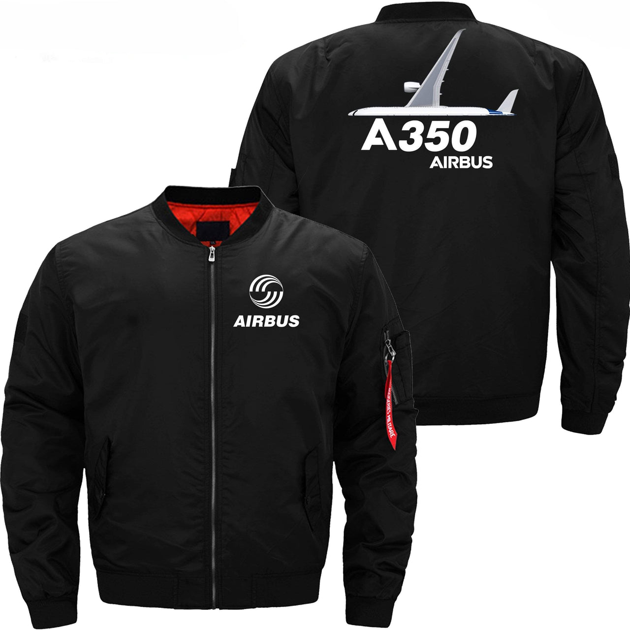 AIRBUS A350 Ma-1 Bomber Jacket Flight Jacket Aviator Jacket THE AV8R