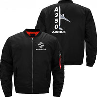 Thumbnail for AIRBUS A350 Ma-1 Bomber Jacket Flight Jacket Aviator Jacket THE AV8R