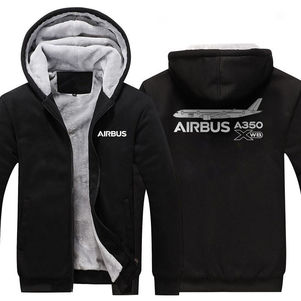 AIRBUS A350XWB DESIGNED ZIPPER SWEATERS THE AV8R