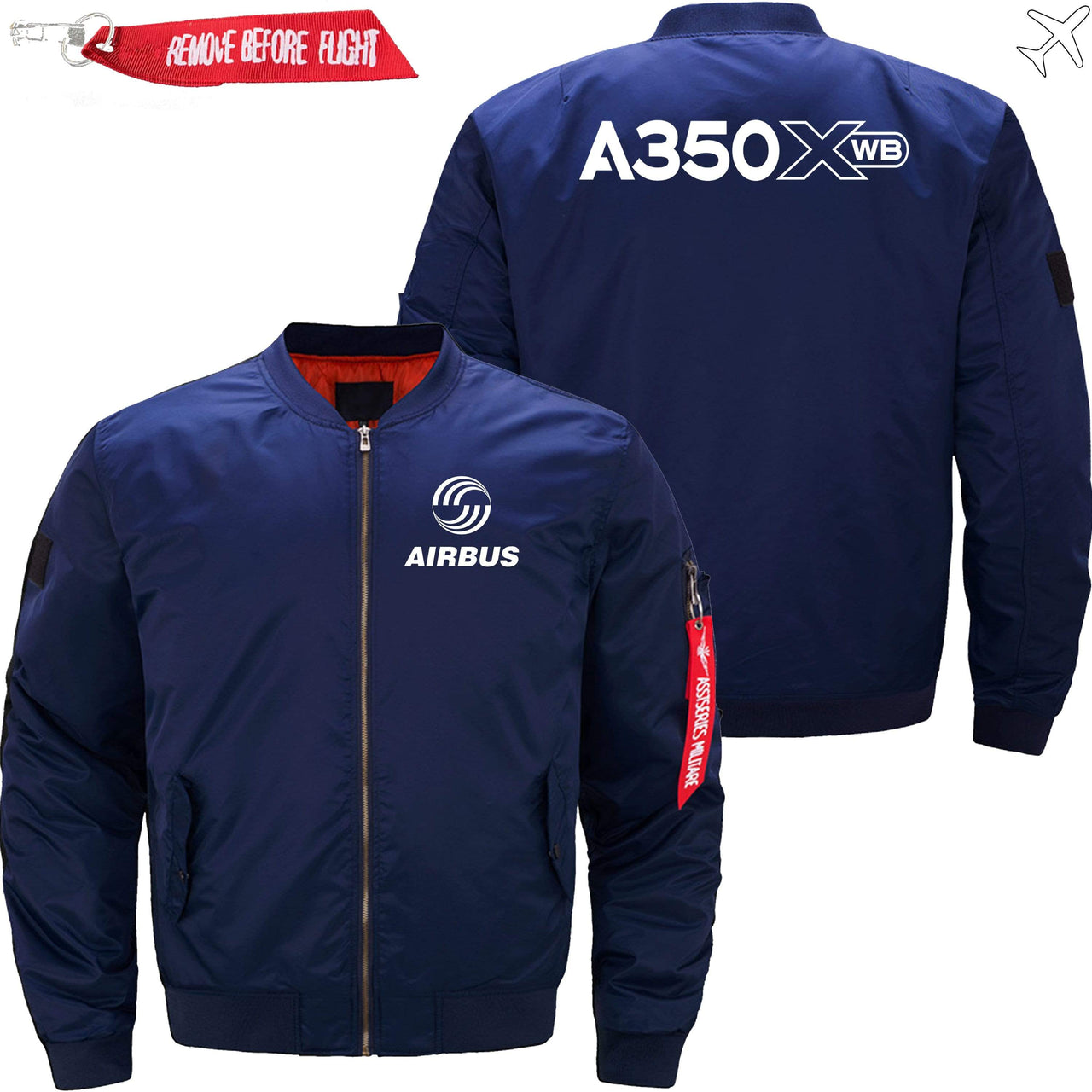 AIRBUS A350XWB Ma-1 Bomber Jacket Flight Jacket Aviator Jacket THE AV8R