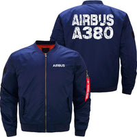 Thumbnail for AIRBUS A380 Ma-1 Bomber Jacket Flight Jacket Aviator Jacket THE AV8R