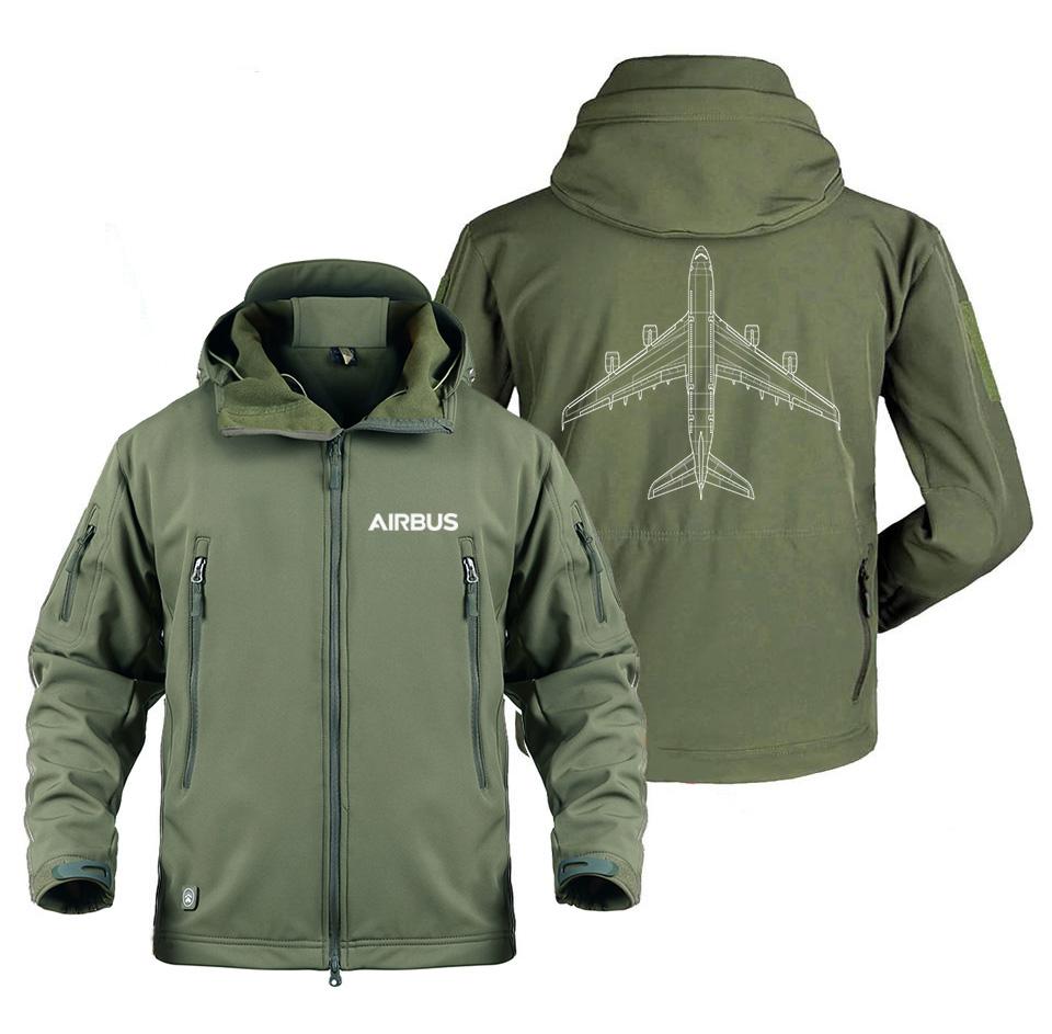 AIRBUS A380 DESIGNED MILITARY FLEECE THE AV8R