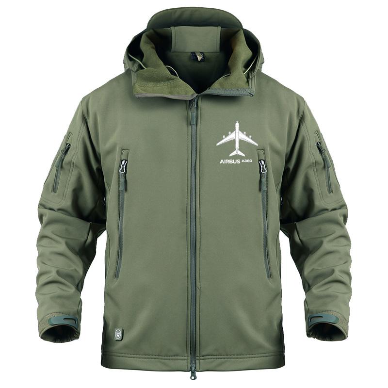 AIRBUS A380 DESIGNED MILITARY FLEECE THE AV8R