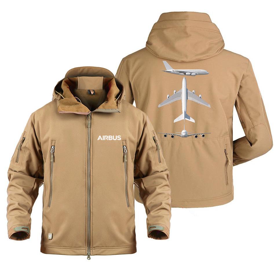 AIRBUS A380 DESIGNED MILITARY FLEECE THE AV8R