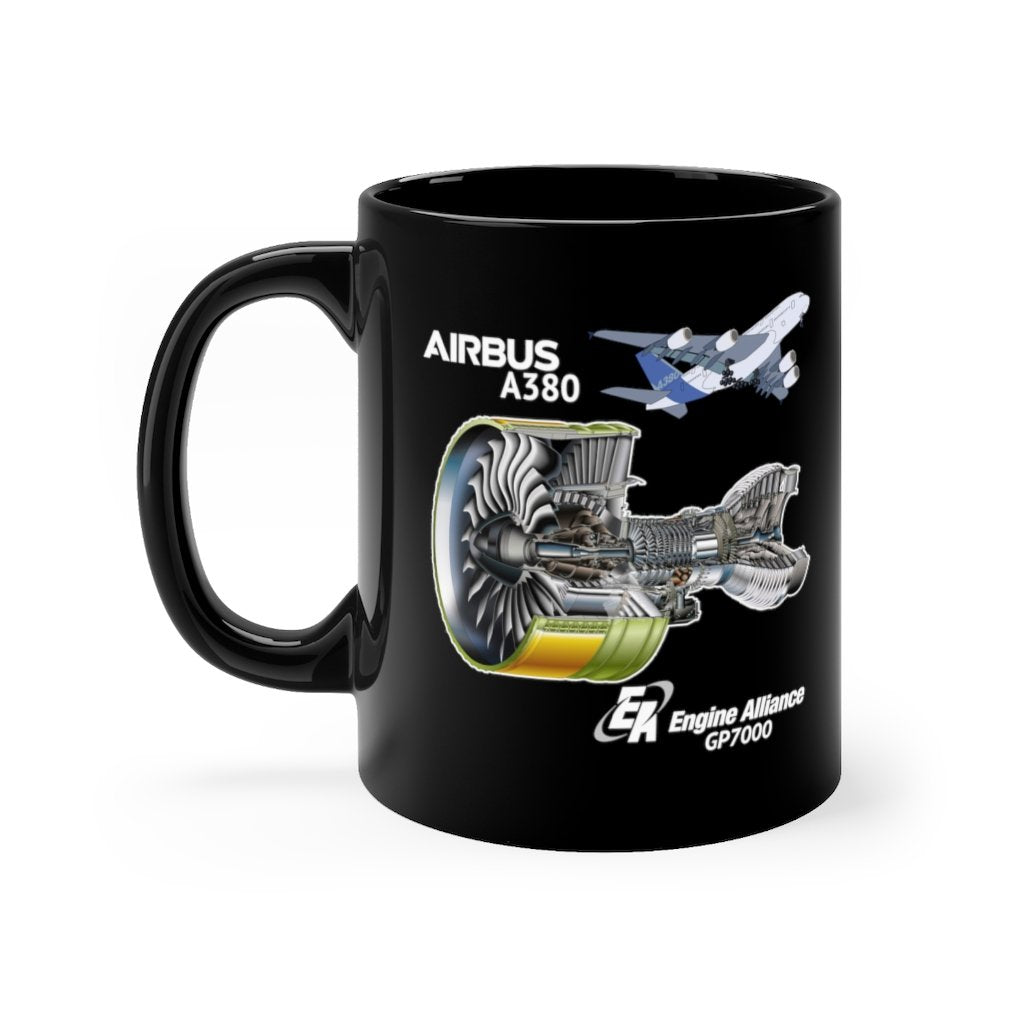 AIRBUS A380  DESIGNED MUG Printify