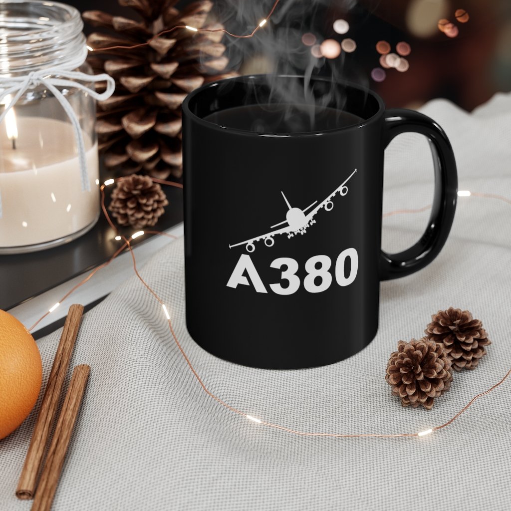 AIRBUS A380  DESIGNED MUG Printify