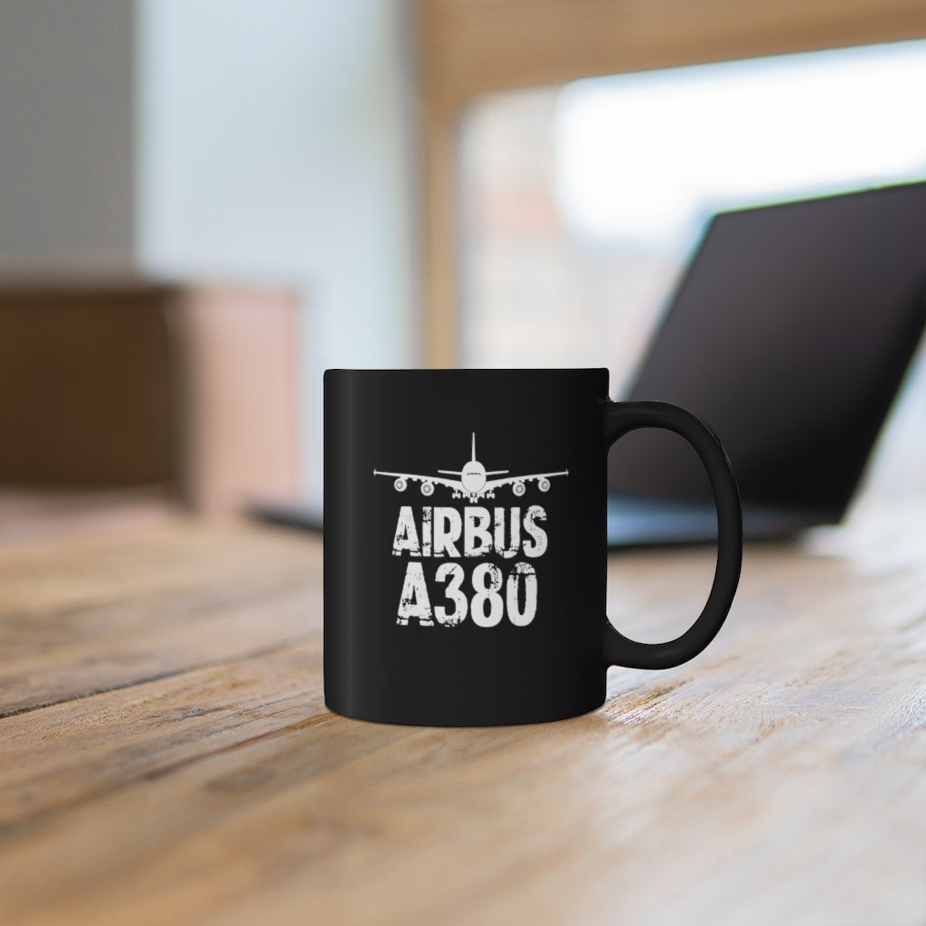 AIRBUS A380  DESIGNED MUG Printify