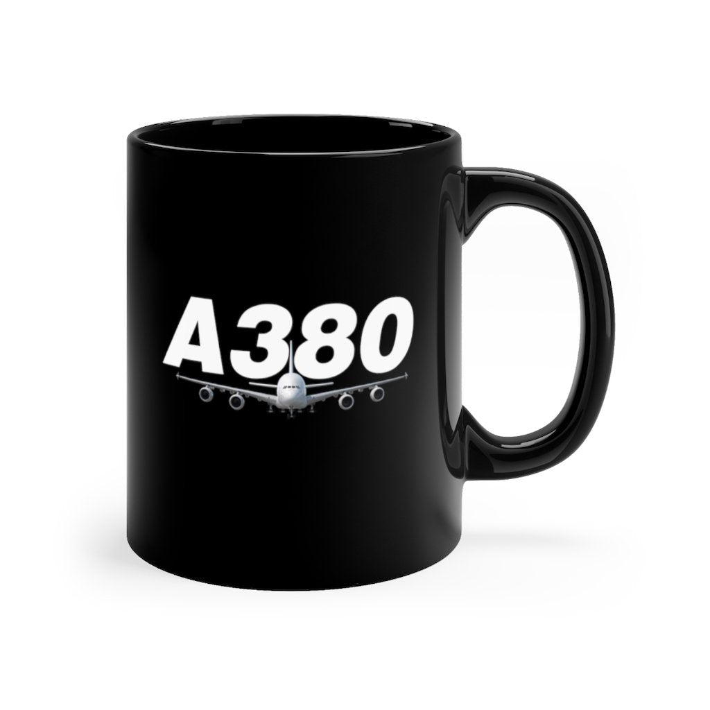 AIRBUS A380  DESIGNED MUG Printify