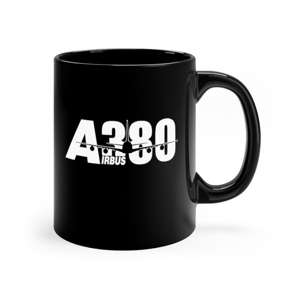 AIRBUS A380  DESIGNED MUG Printify