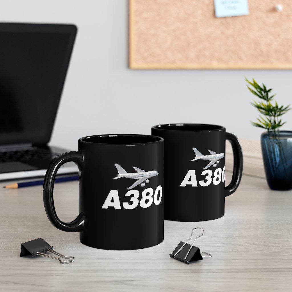 AIRBUS A380  DESIGNED MUG Printify