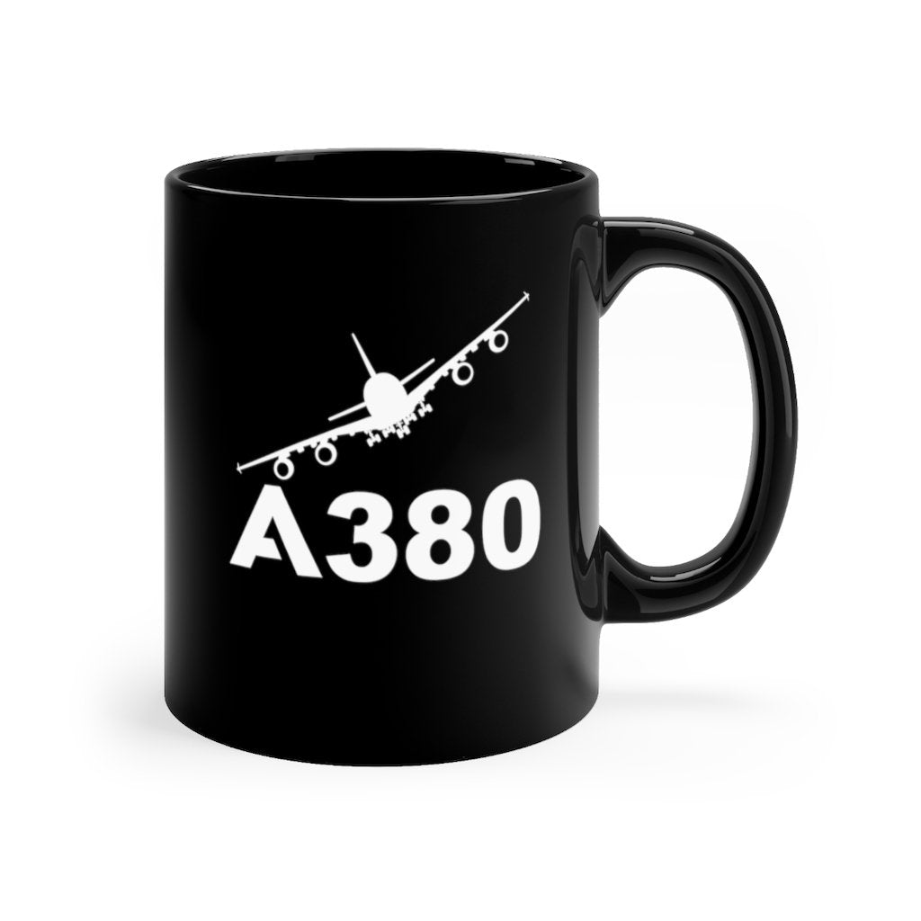 AIRBUS A380  DESIGNED MUG Printify