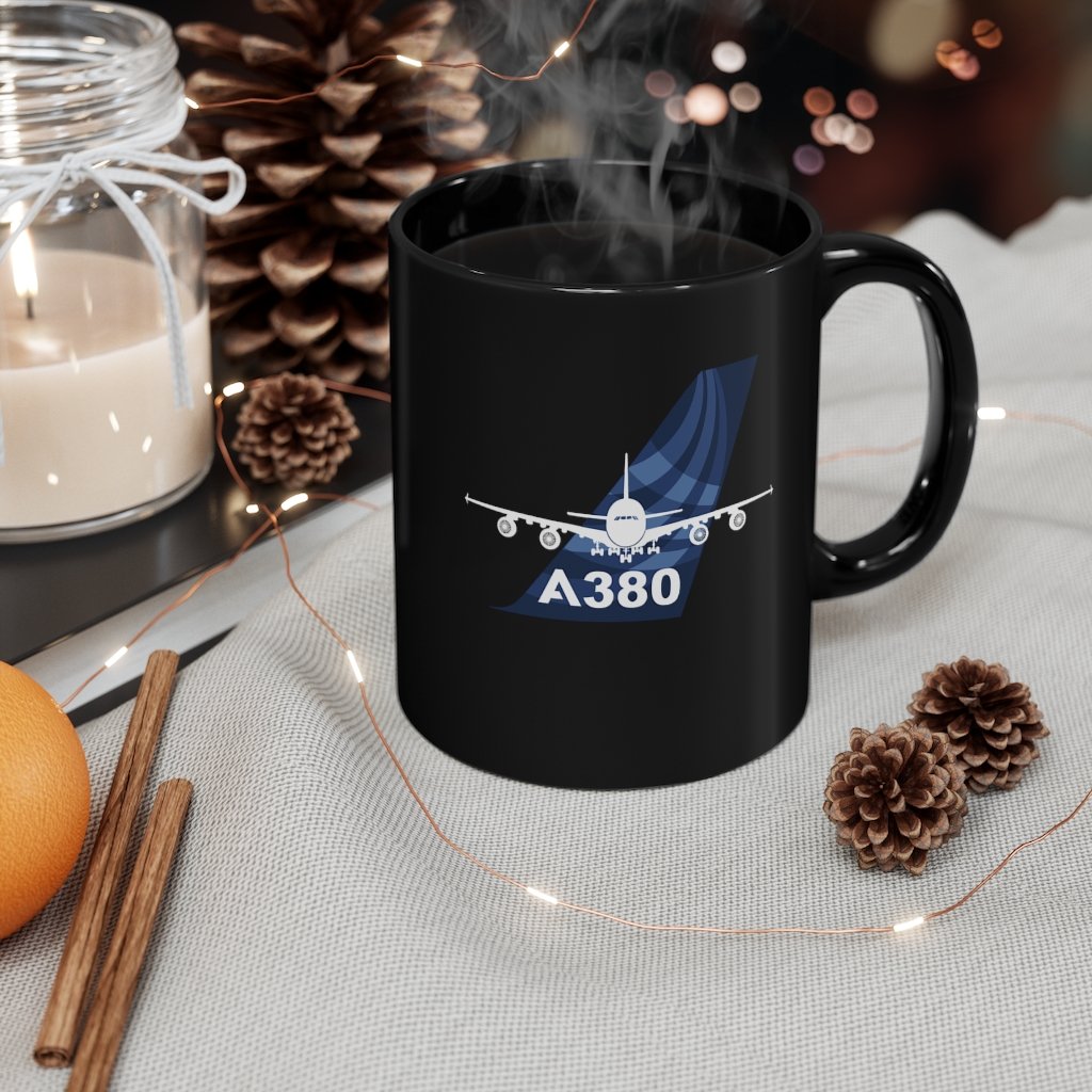 AIRBUS A380  DESIGNED MUG Printify