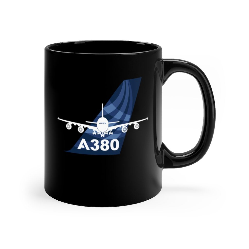 AIRBUS A380  DESIGNED MUG Printify